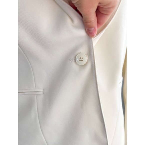 Vintage 70's Levi's Bend Over Off White Blazer | Size 12 - Picture 5 of 9